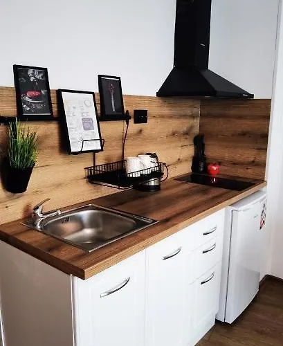 Апартамент F 207 Del Sol - просторно студио с кухня и паркомясто