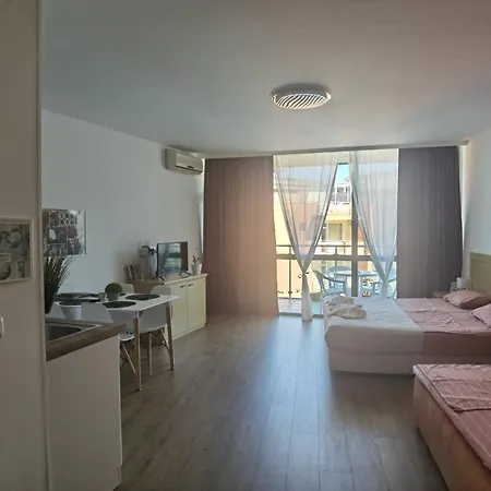 F 207 Del Sol - просторно студио с кухня и паркомясто *